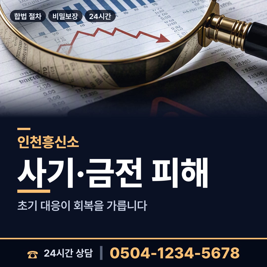 인천 삼산2동 사기꾼찾기 상담 안내